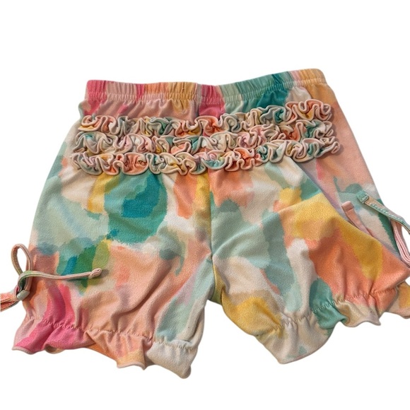 Sweet Honey Water Color‎ Dress with matching Shorties Size 6 - Picture 6 of 6